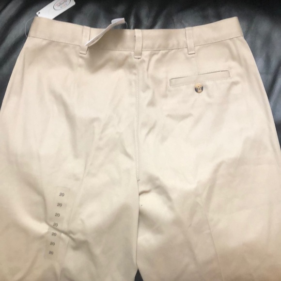Talbots Khaki adjustable waist pants - Picture 2 of 3